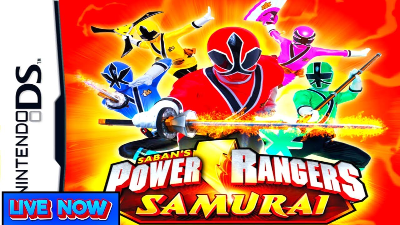 Power Rangers Samurai (Nintendo DS) -🚨 Full Gameplay & Live Stream 🚨