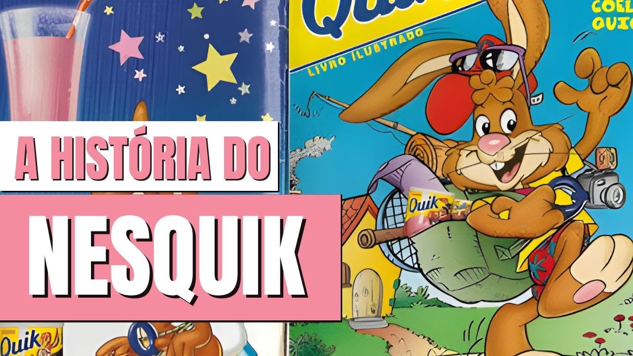 A HISTÓRIA COMPLETA DA MARCA NESQUIK | LANÇAMENTOS CURIOSOS, MASCOTES E MUITO MAIS!