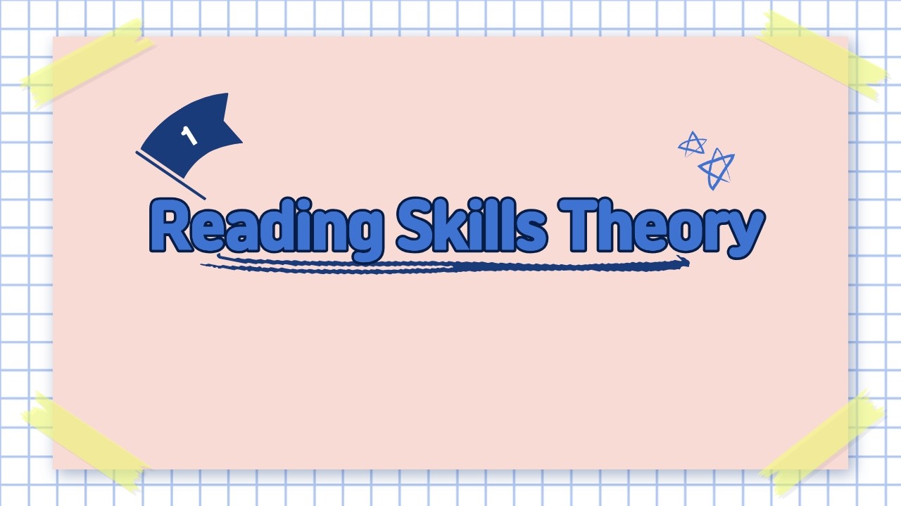 Reading skills Theory 1 by tankern