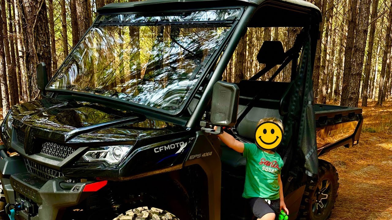 SuperATV Flip-Up Windshield Install - CFMoto Uforce 1000 