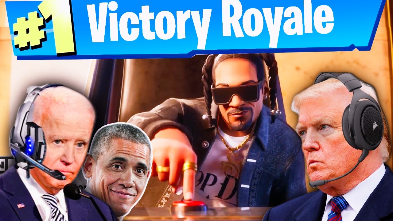 Presidents Plays The New Fortnite Chapter 2 Remix Update ft. Snoop Dogg