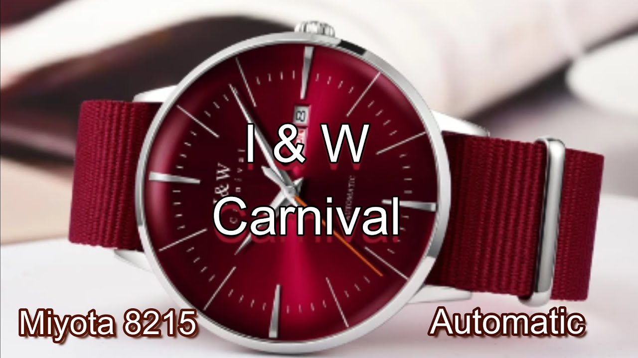 I & W Carnival with Miyota Movement