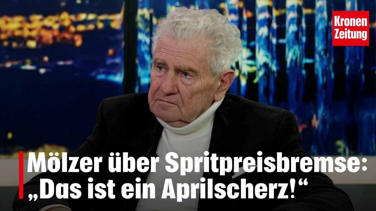 Spritpreisbremse kommt- Andreas M&ouml;lzer: &bdquo;Das ist ein Aprilscherz!&ldquo; | krone.tv DAS DUELL