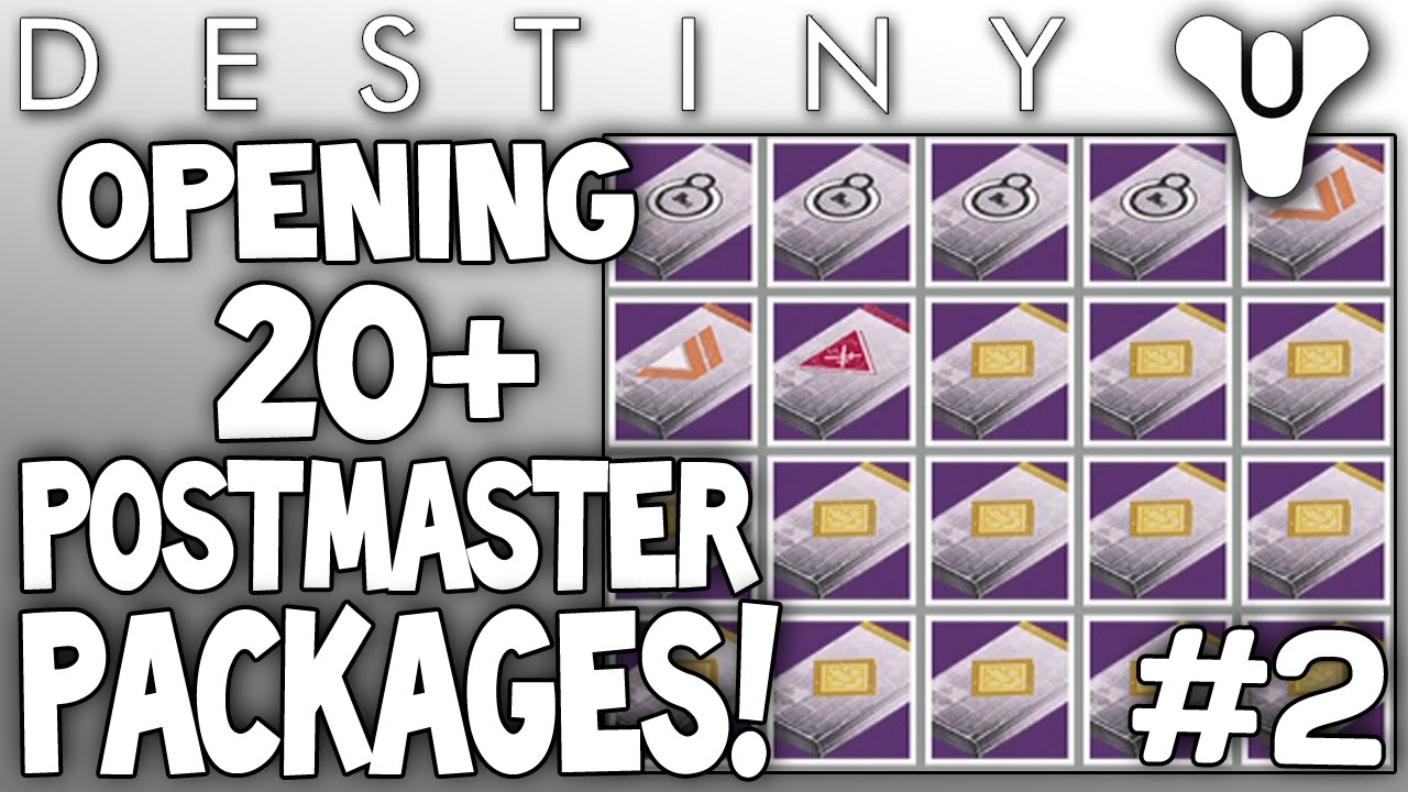 Destiny: Opening 20+ Postmaster Packages Live! (Dead Orbit Rank 10 Package) Ep#2