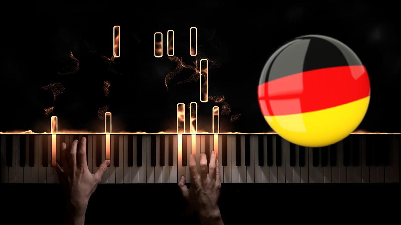 Deutsche Nationalhymne (National Anthem of Germany) − Piano Cover + Sheet Music