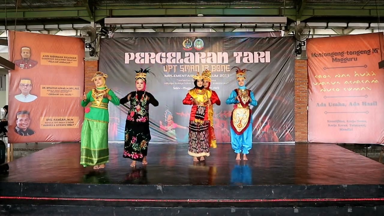 TARI NUSANTARA PERGELARAN TARI 2023 UPT SMAN 13 BONE