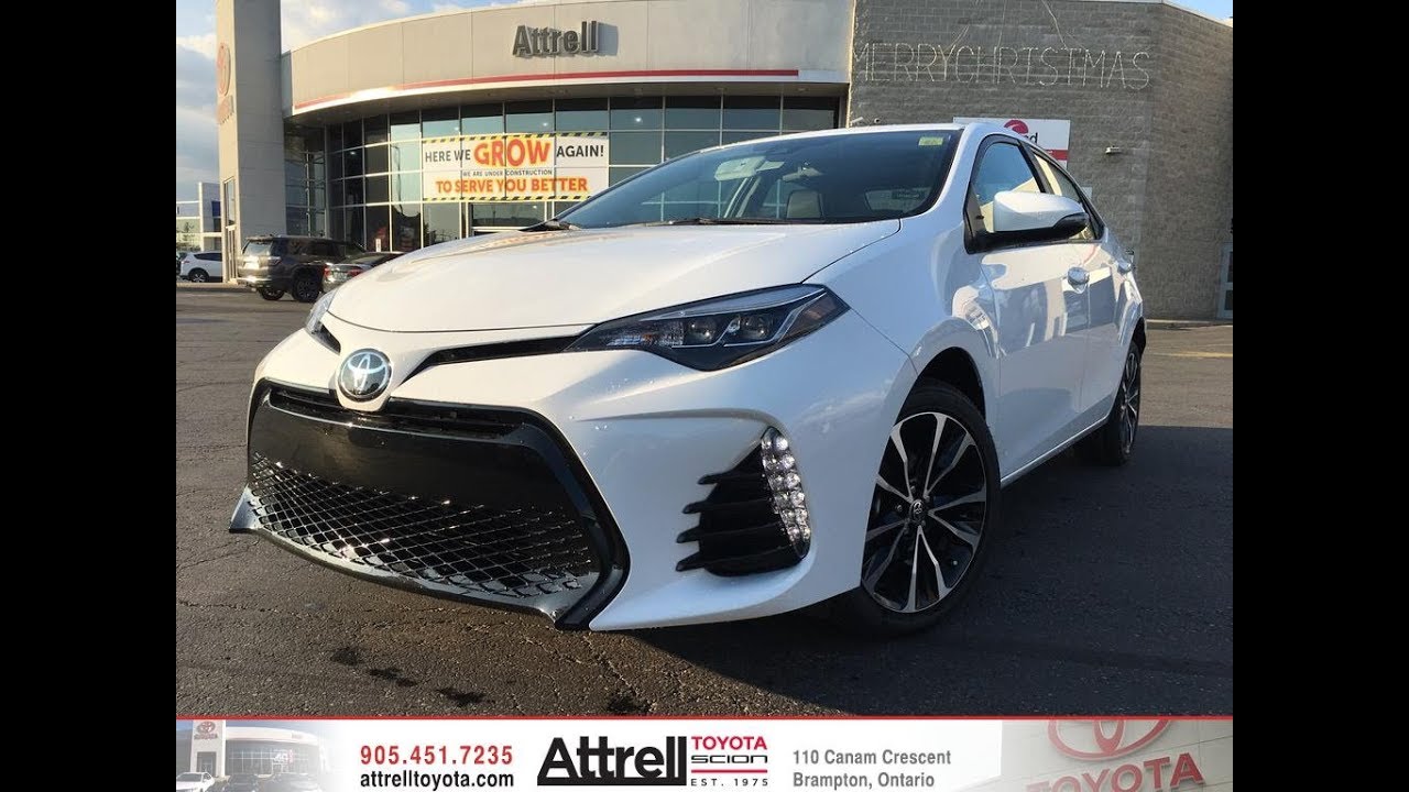 2018 Toyota Corolla SE Upgrade Package - Attrell Toyota - Brampton ON