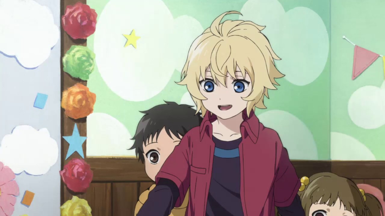 mikaela hyakuya being a cutie pie