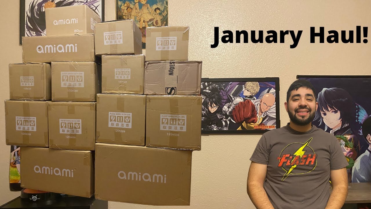 GIANT Scale Anime Figures Unboxing! January 2022 Haul