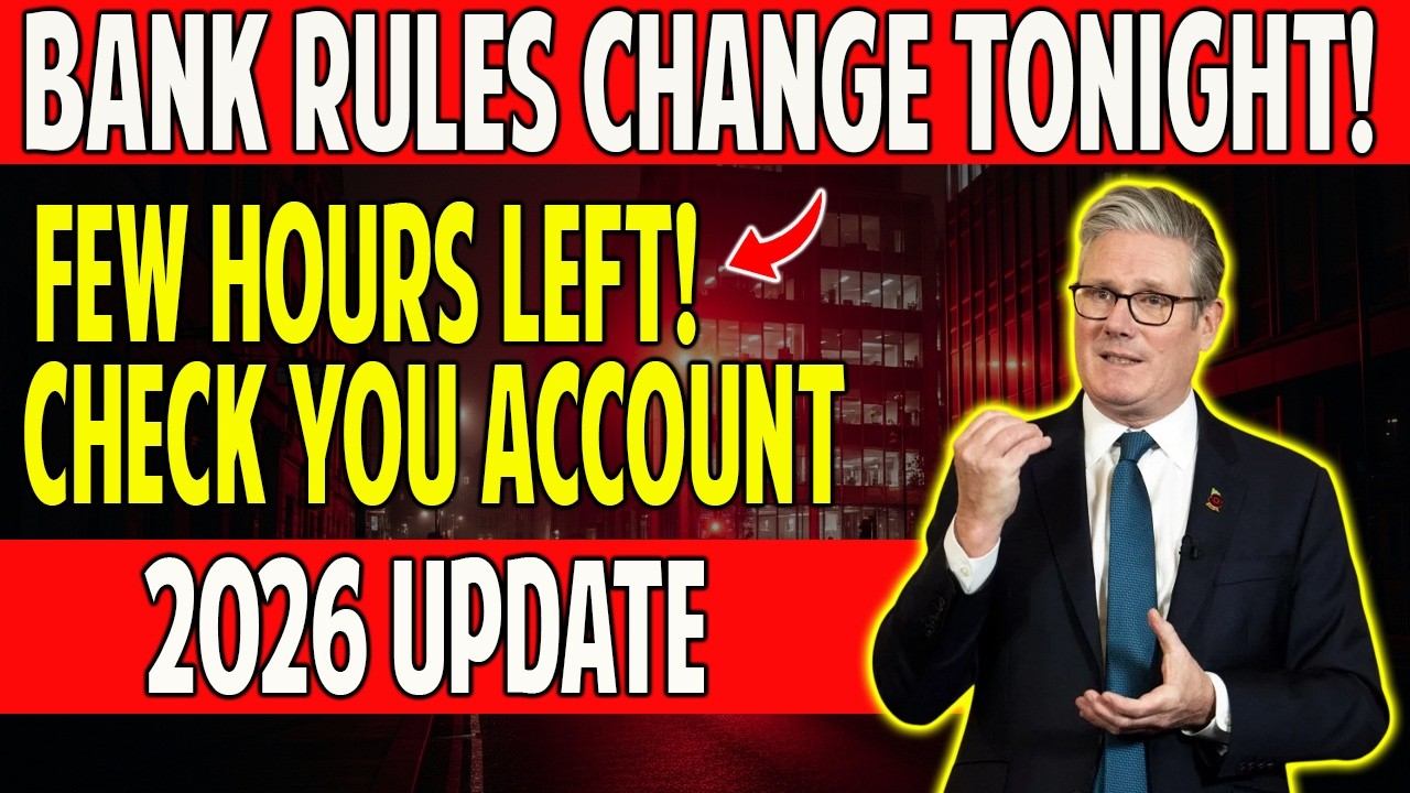 🚨 New UK Banking Rules Start Tonight &ndash; Important Money Update for Pensioners