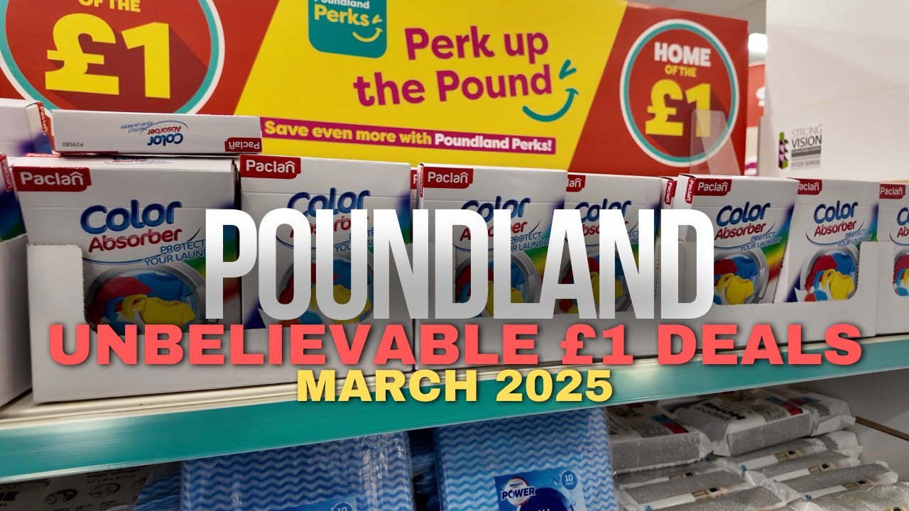 What’s New at Poundland - The BEST £1 Bargains Spotted in March 2025