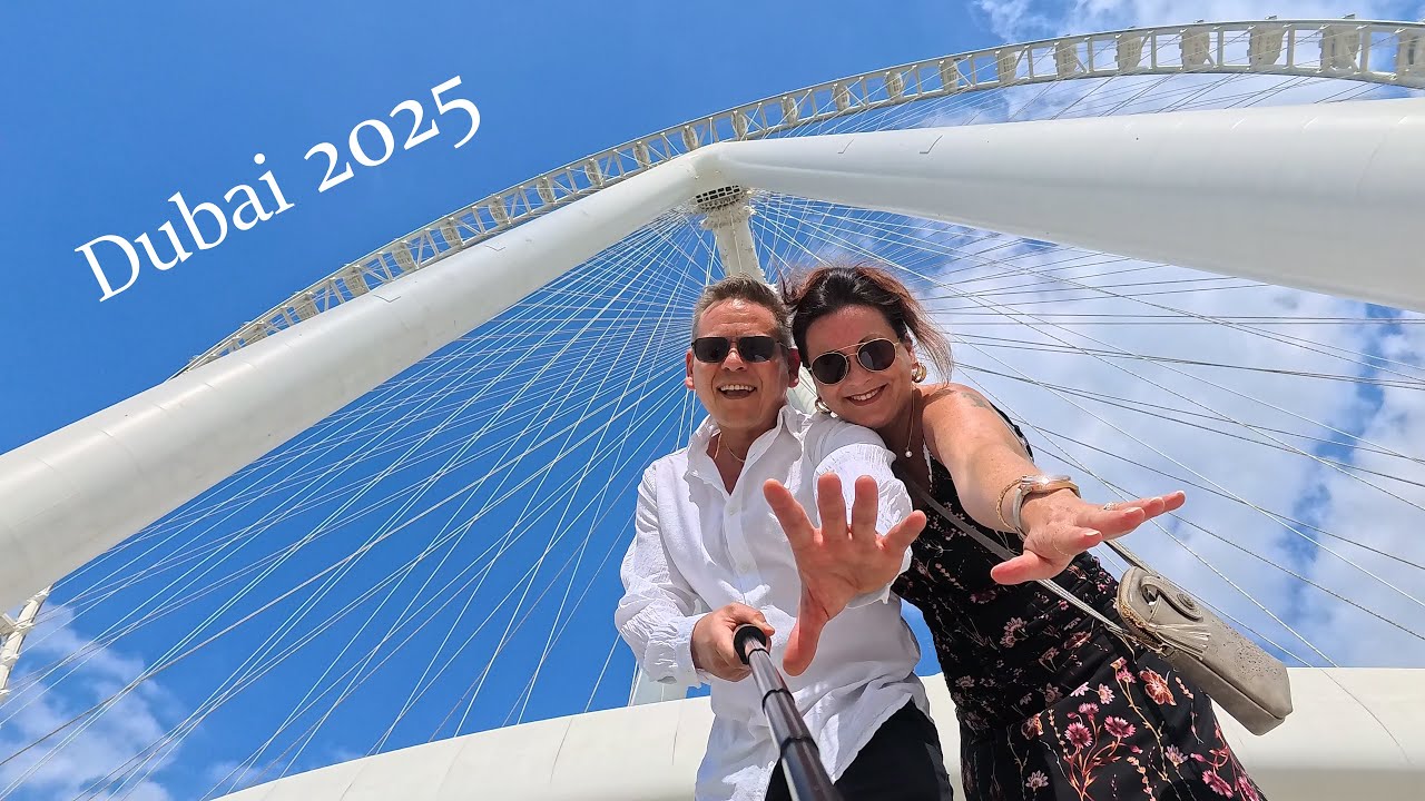 DUBAI 2025 [4k] 🇦🇪 Burj Khalifa Ain Riesenrad THE PALM Baggy Tour Insta360 Ace Pro VLOG DUBAÏ