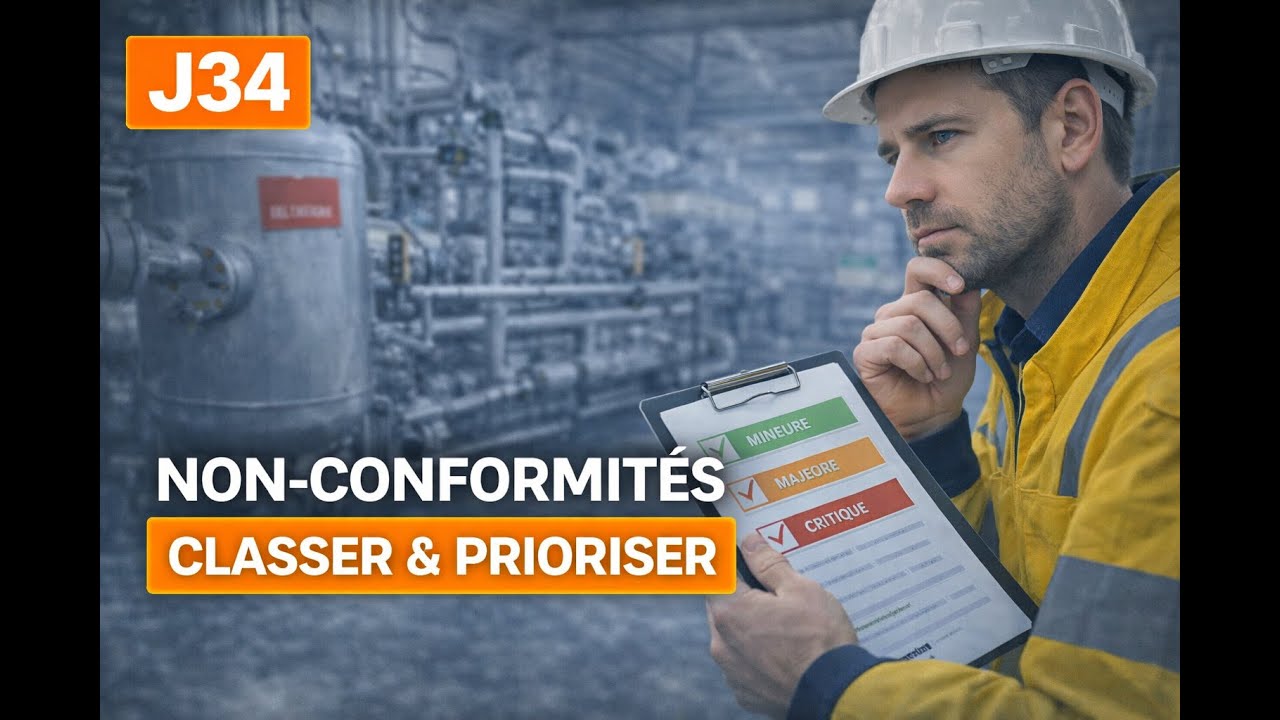 Non-conformités en inspection : comment classer et prioriser (méthode terrain) | J34