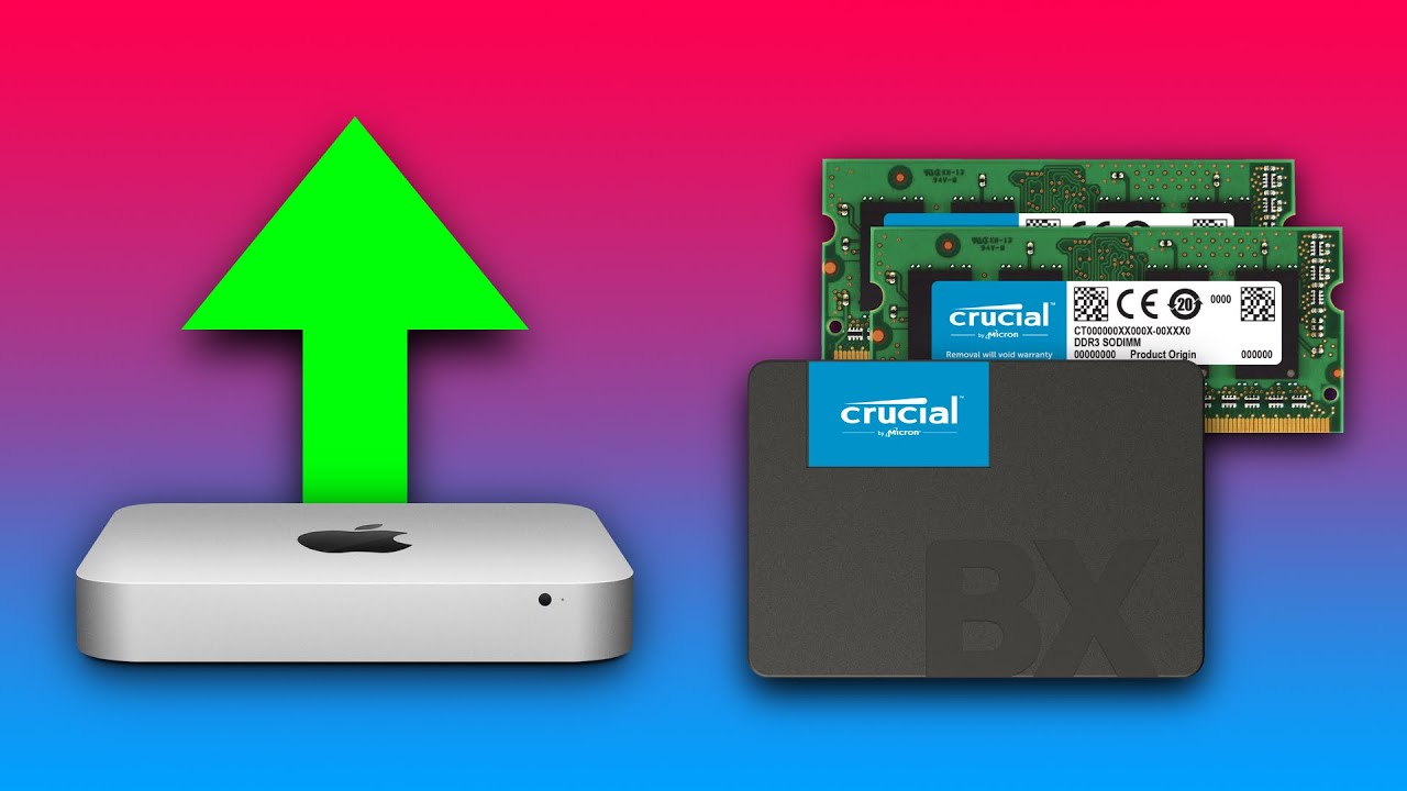 UPGRADE MAC MINI 2012 (RAM E SSD)