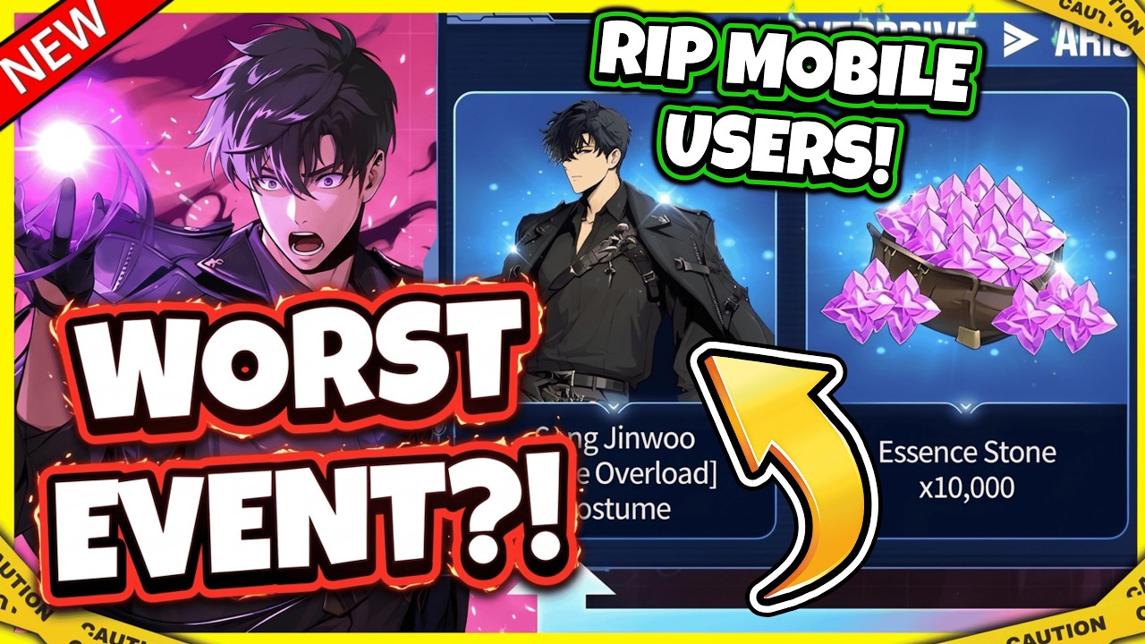 WORST EVENT YET?! RIP MOBILE USERS & FIRST P2W EVENT?! [Solo Leveling: Arise]