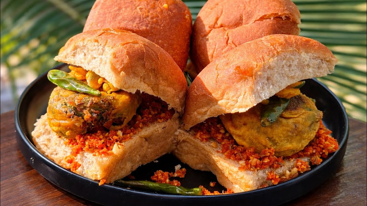 Рецепт вада пав в уличном стиле Мумбаи 🍔🌶️