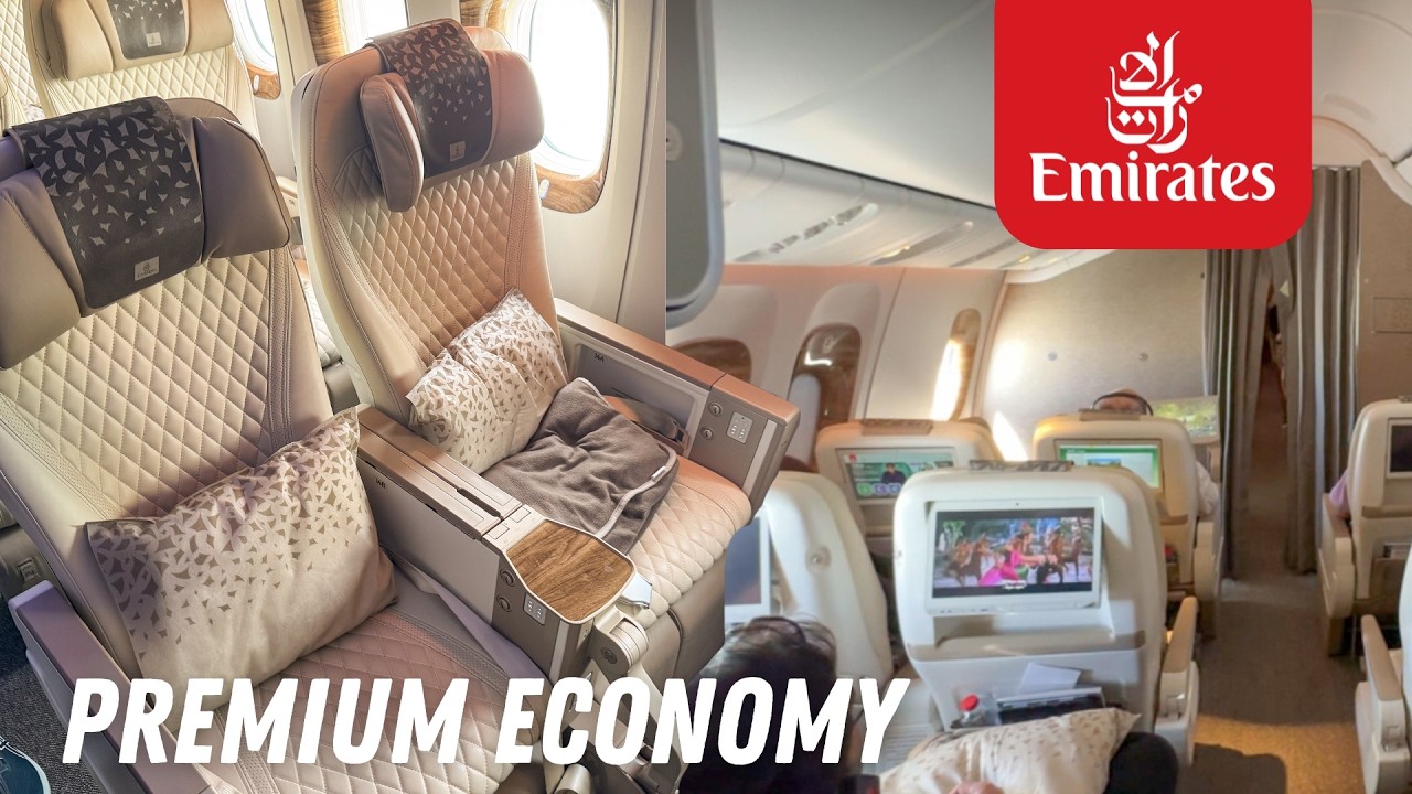 Emirates 777-300ER (PREMIUM ECONOMY) Mumbai to Dubai | Aviation Geeks