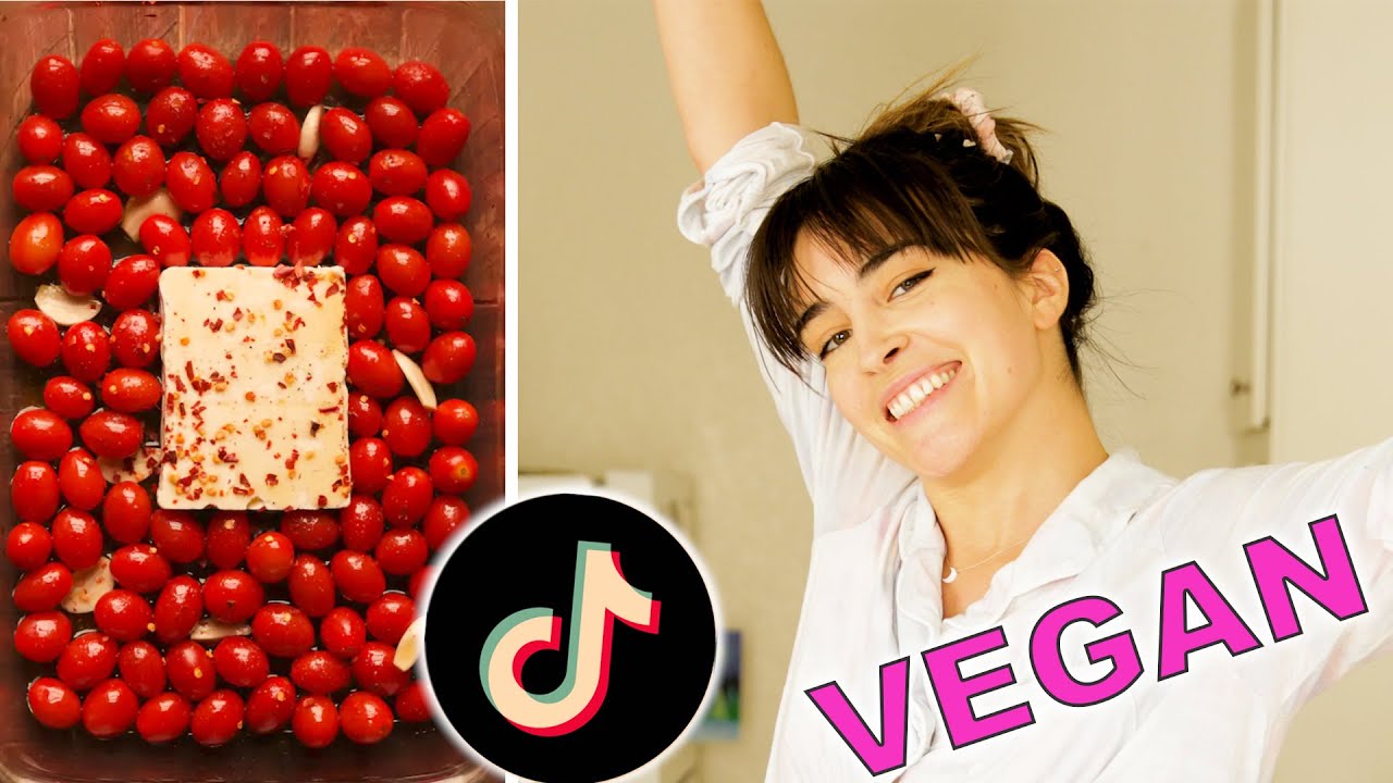 I Made The Viral Baked Feta Pasta VEGAN | TikTok Recipe