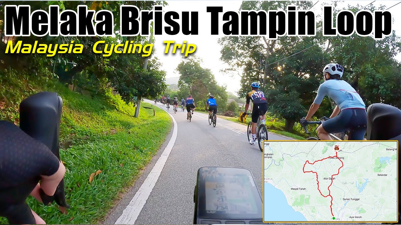 75km Melaka Brisu Tampin Loop - Malaysia Cycling Route