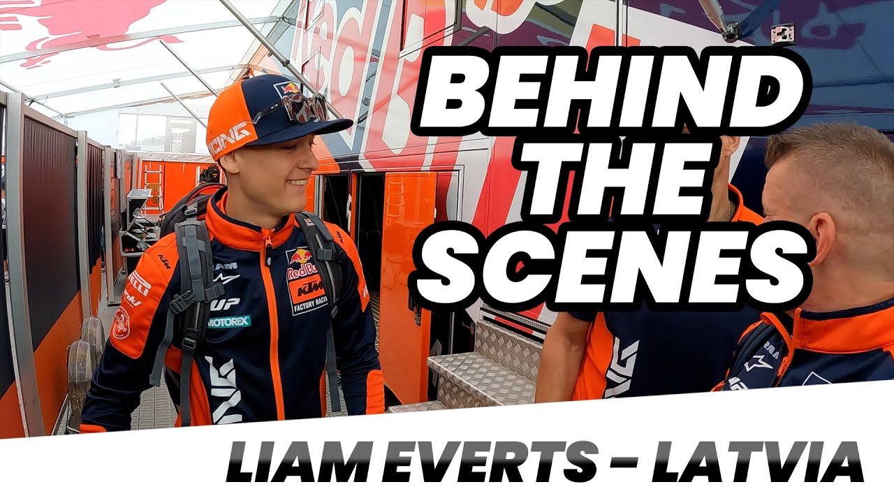 Liam Everts - Behind the scenes - MXGP Latvia