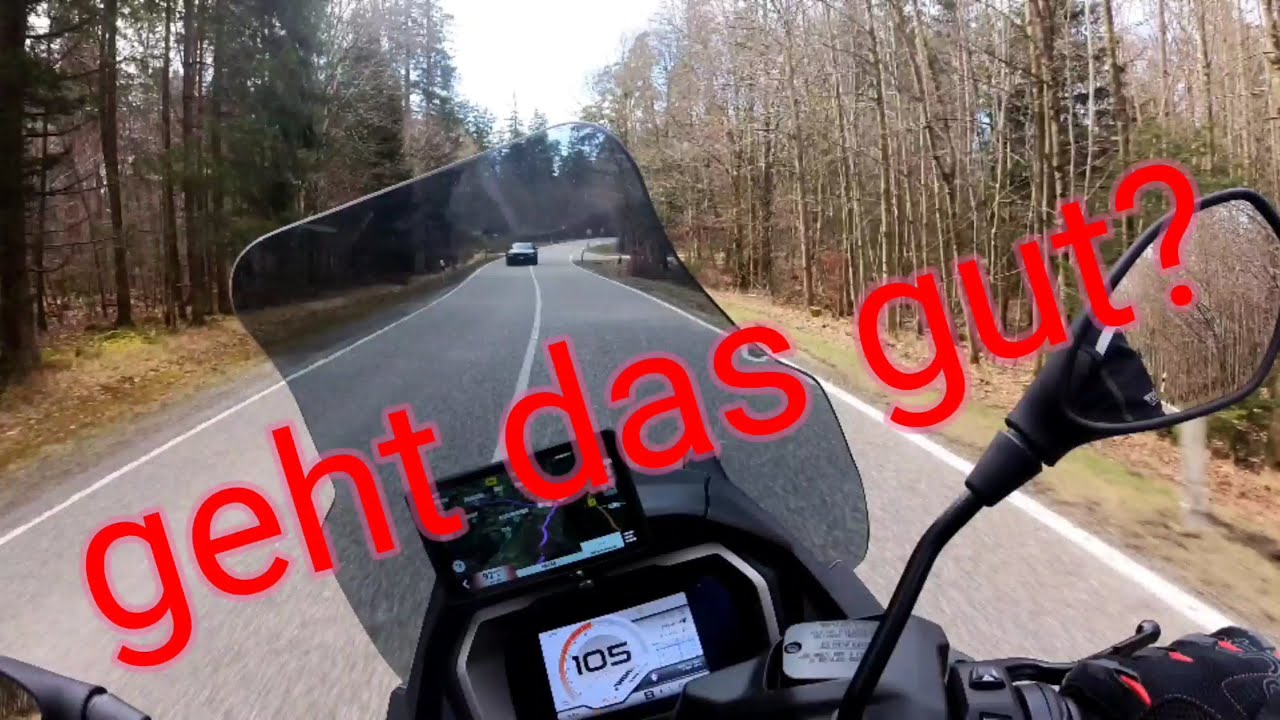 Roller-Tour auf der Landstra&szlig;e &ndash; Mal was anderes als die Berge! 🛵💨