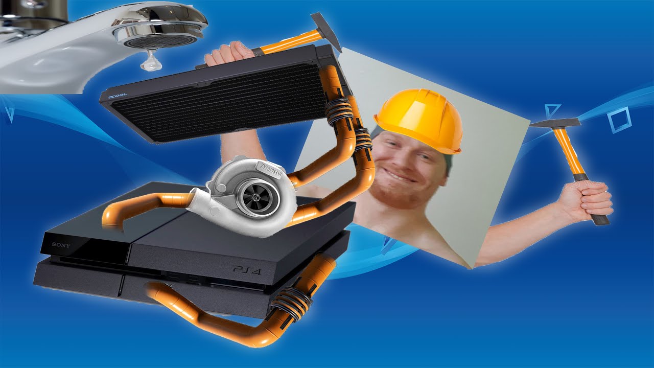 Ps4 cooling mod 3 - Die Wasserkühlung