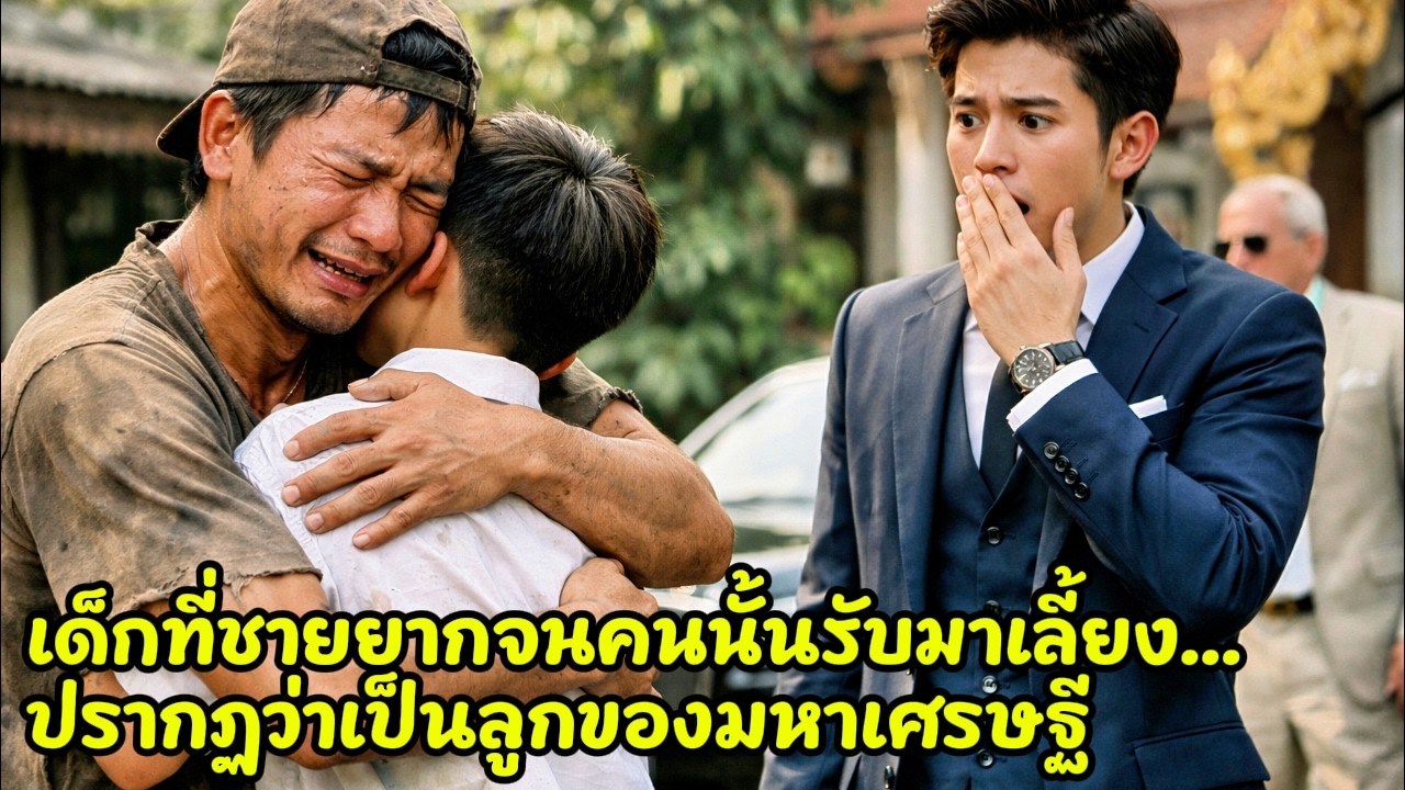 หนุ่มยากจนรับเลี้ยงเด็กกำพร้า 10 ปีต่อมาความจริงเปิดเผย ลูกชายคือทายาทเศรษฐีพันล้าน