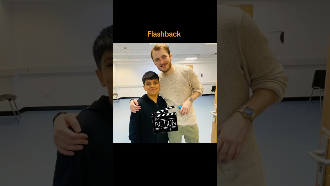 Acting lesson with Eastenders star Max Bowden Aka Ben Mitchell ( flashback) BBC 