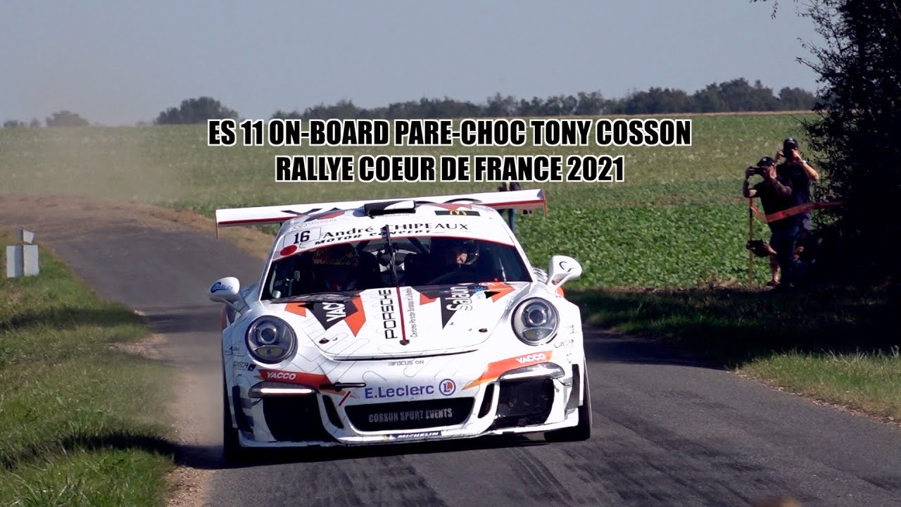 TONY COSSON / ON-BOARD RALLYE COEUR DE FRANCE 2021 / 👀 PARE-CHOCS / ES 11