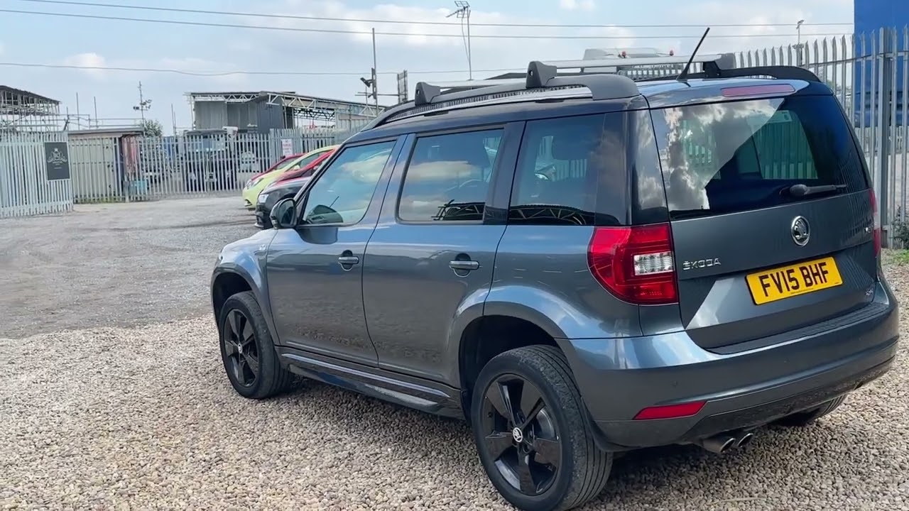 Emperor Cars - 2015 SKODA Yeti 2.0TDI MONTE CARLO QUARTZ GREY 4x4 DSG