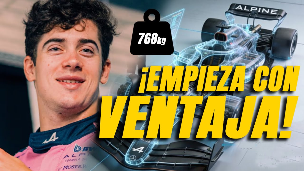 ¡ALPINE DARÁ LA SORPRESA! COLAPINTO Y GASLY CONFÍAN: PESO MÍNIMO, MOTOR SUPERIOR ¡Y DISEÑO AGRESIVO!