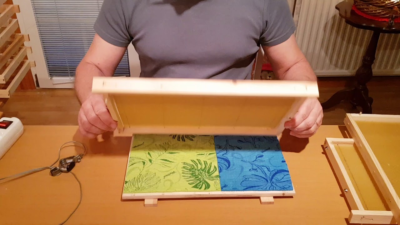 Vaxa in LN ramar med lödbräda