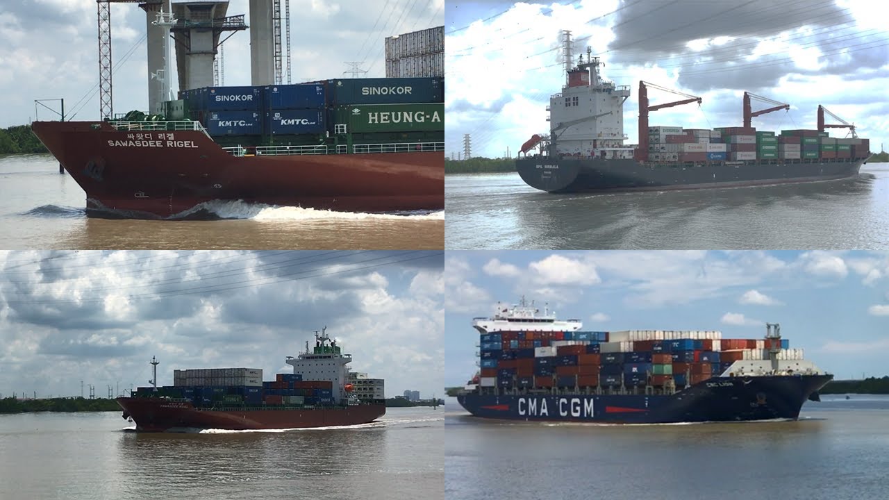 When a Giant Container Ship Sounds Its Horn