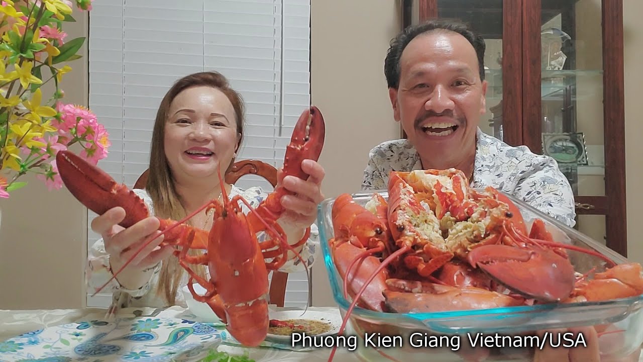 180,USA Lãnh Tiền Youtube Lâu Lâu Ăn Sang Một Bữa,Food Shopping&Cook[Phuong Kien Giang Vietnam/USA