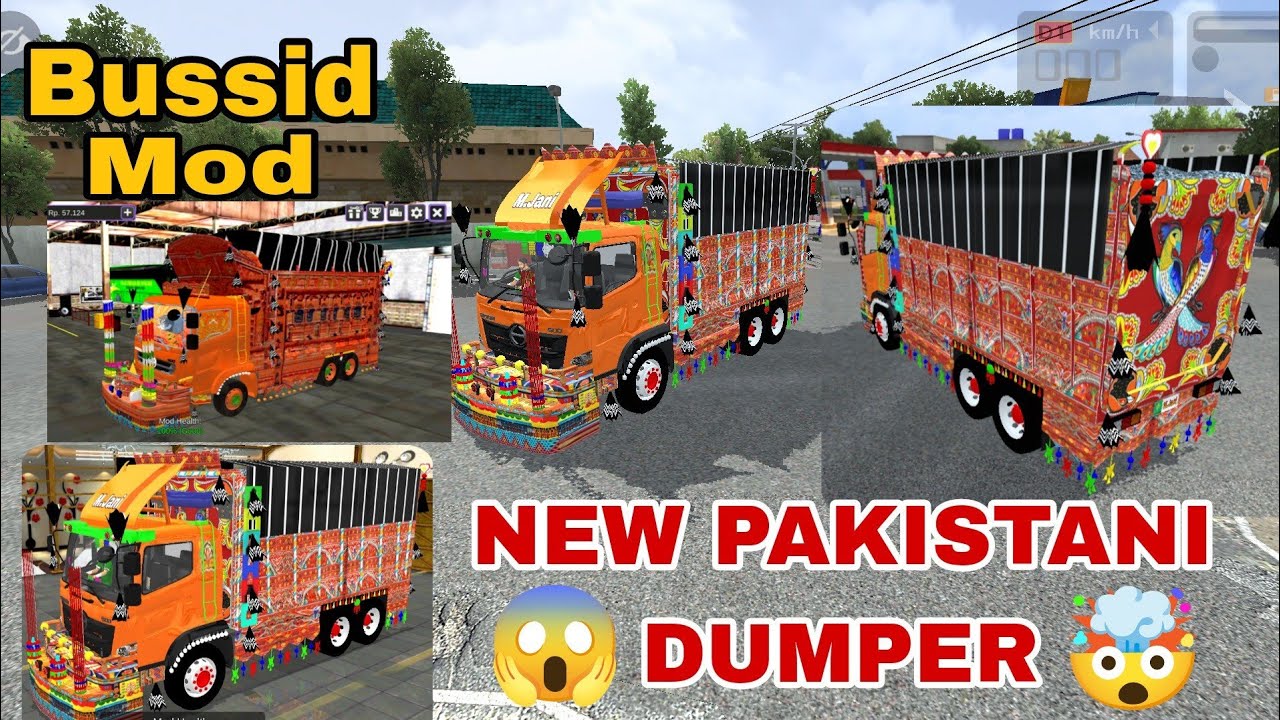Pakistani Dumper Mod For Bus Simulator Indonesia 🤯😱 Bussid Dumper mod review