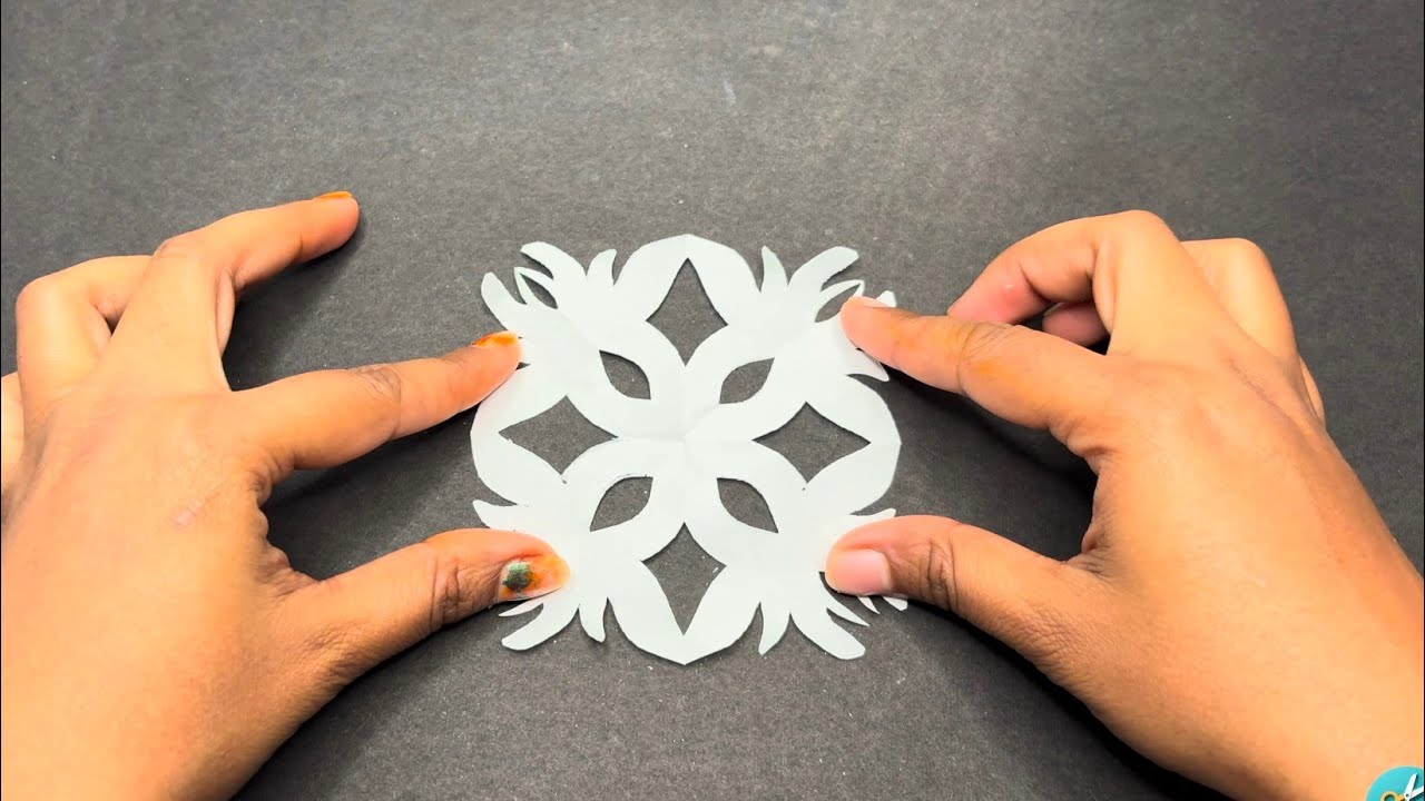 Handmade Flame-Edge Snowflake | Stunning Symmetry