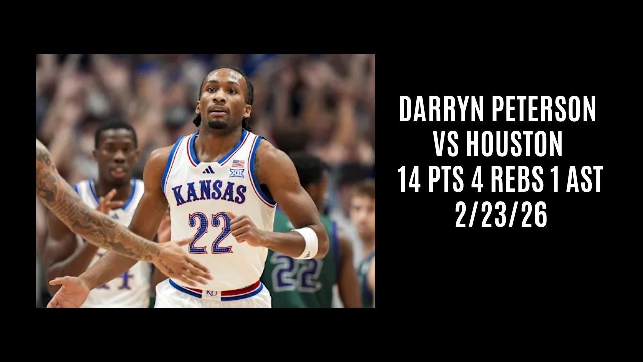 Darryn Peterson vs Houston (14 PTS 4 REBS 1 AST) 2/23/26