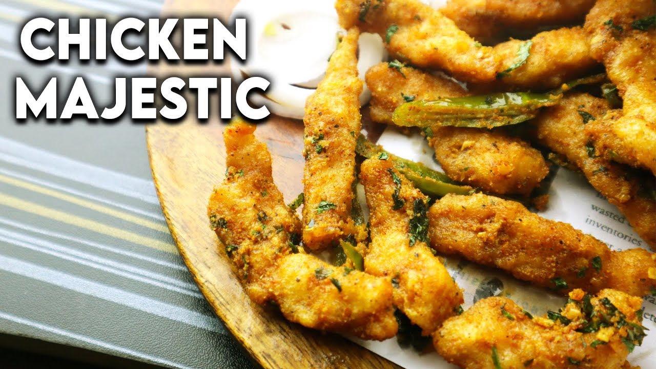 CHICKEN MAJESTIC || Restaurant style || Hyderabadi chicken starter || Spice Appetizer || Chicken