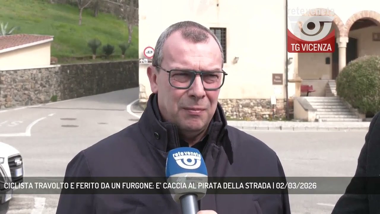 CICLISTA TRAVOLTO E FERITO DA UN FURGONE: E’ CACCIA AL PIRATA DELLA STRADA | 02/03/2026