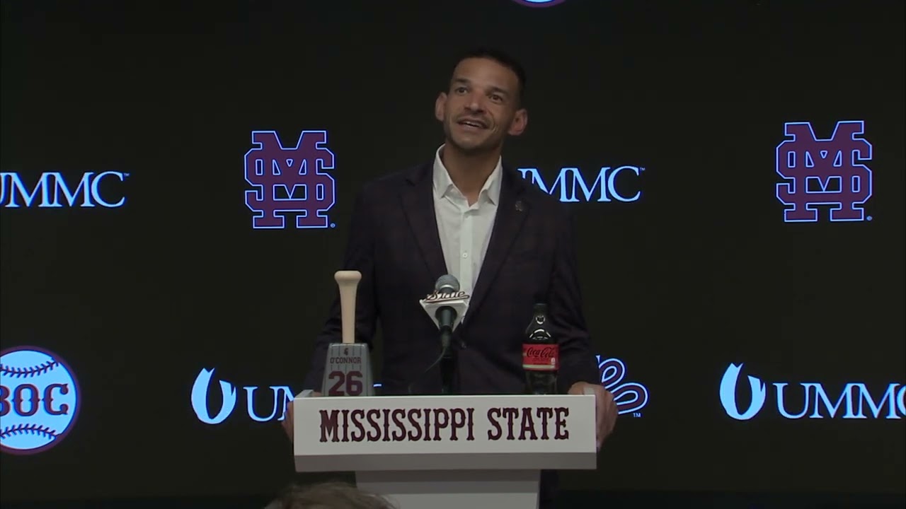 Mississippi State AD Zac Selmon Meets Media After Introducing New Head Baseball Coach Brian O'Connor