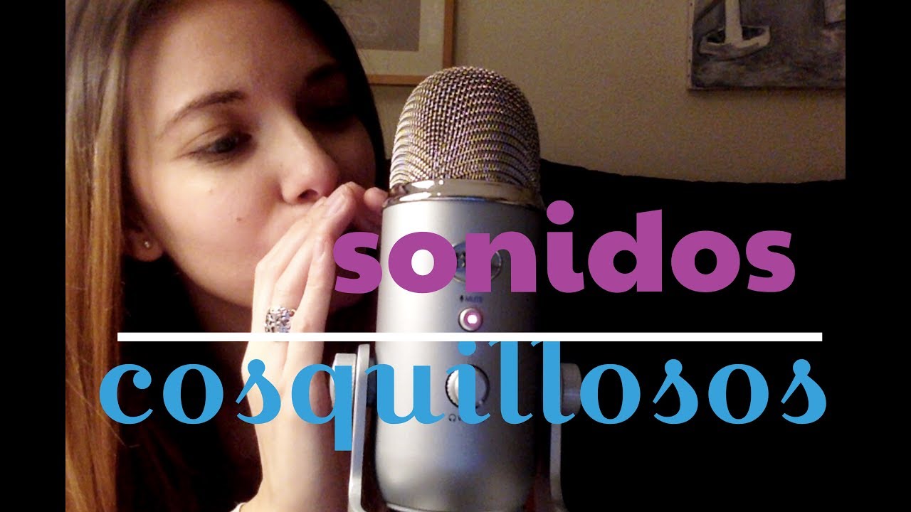 ASMR. Sonidos cosquillosos. Versión noche. En español