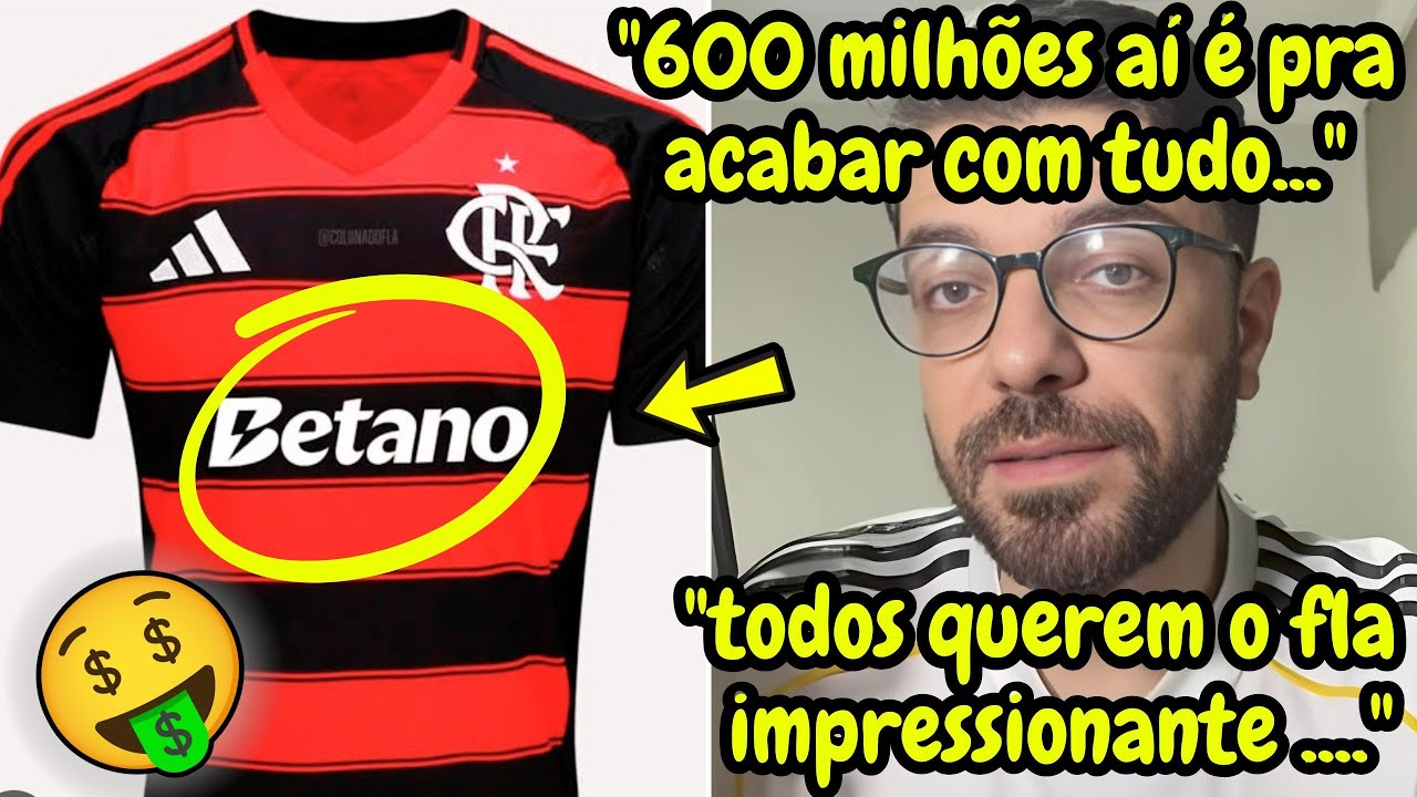 🤑🚀 PALMEIRENSE SURTA COM NOVO PATROC&Iacute;NIO MASTER DO FLAMENGO! 