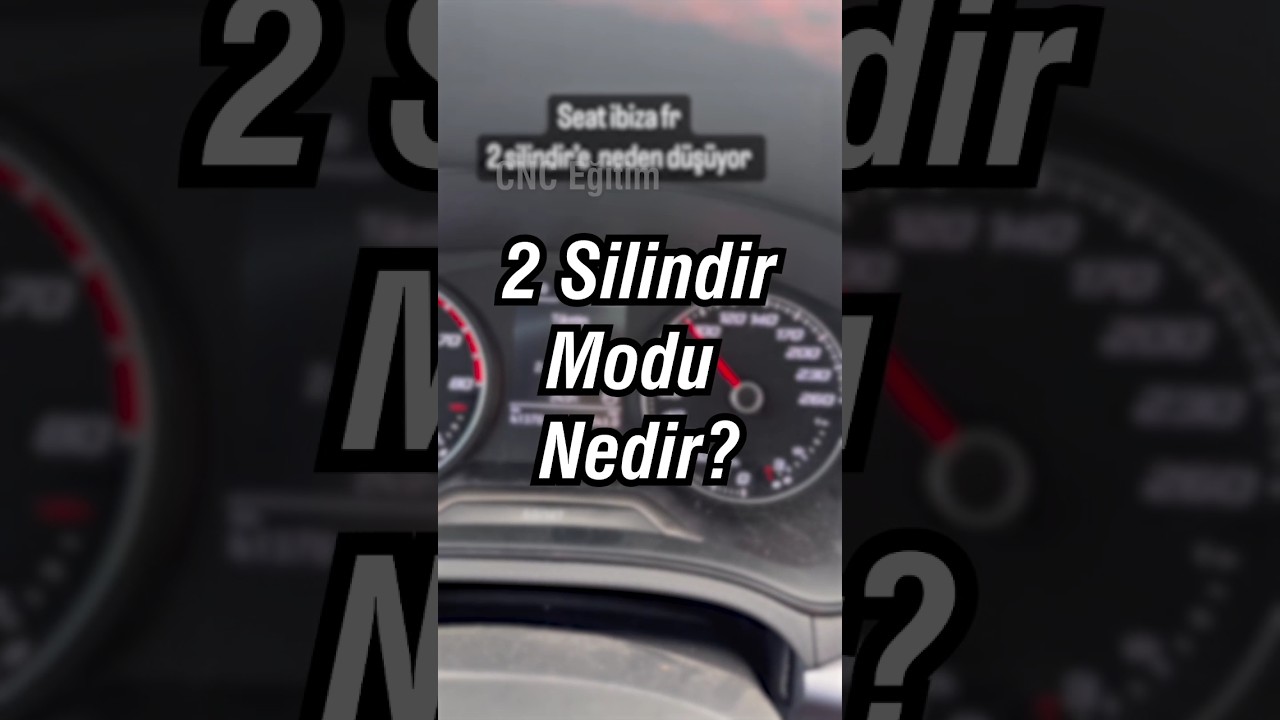 Aktif Silindir Kontrol&uuml; Nedir? #act #araba