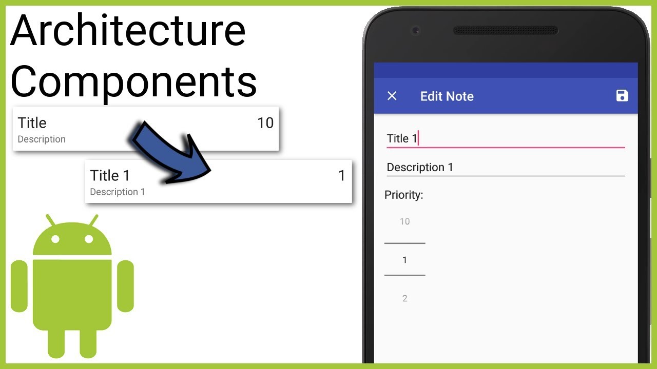 Room + ViewModel + LiveData + RecyclerView (MVVM) Part 9 - EDIT NOTES ON ITEM CLICK  - Android