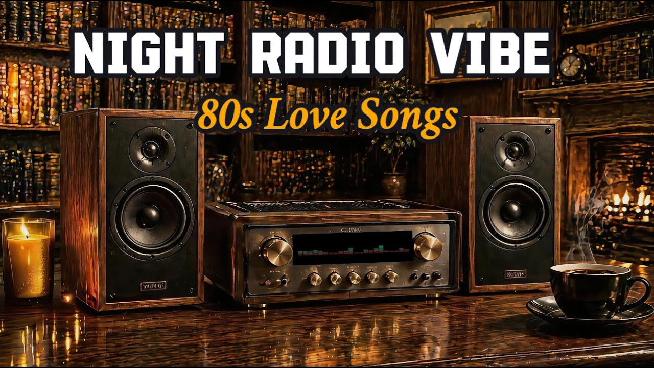 80s Nostalgic Love Songs &ndash; Night Radio Vibe | Cozy & Relaxing Emotional Mix
