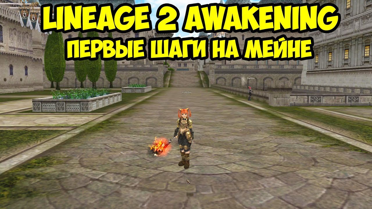 Первые шаги в Lineage 2 Main.