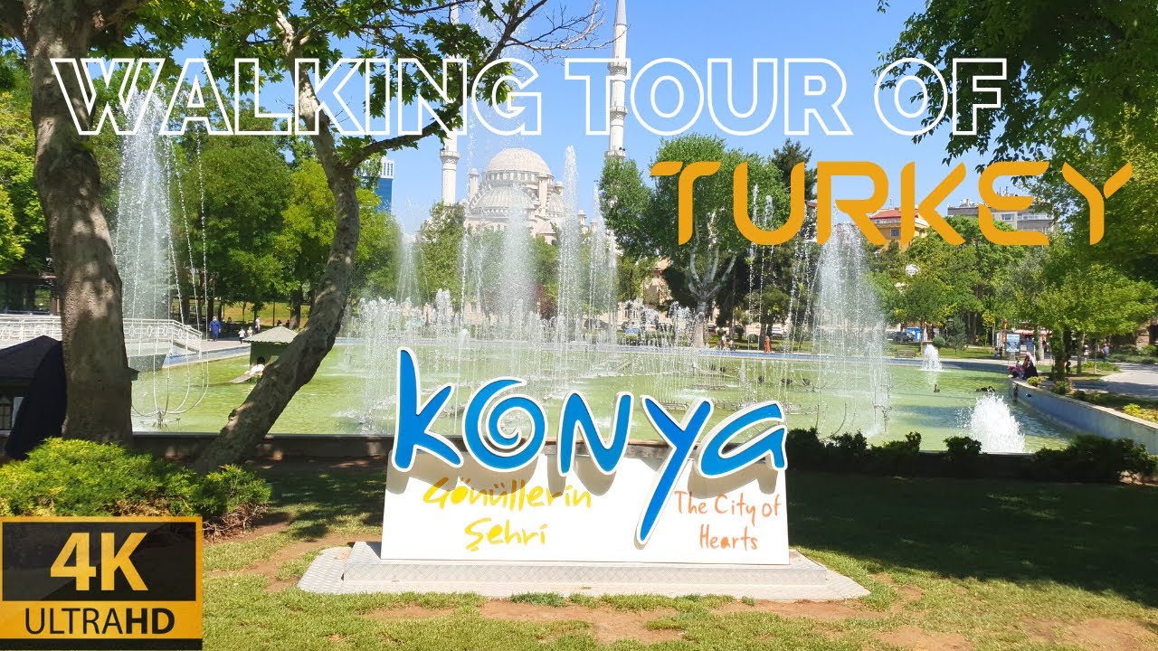 Walking Tour of Konya Turkey | KONYA TURU | KONYA, TURKEY'S MOST CONSERVATIVE CITY? 🇹🇷 | GÖR KONYAYI