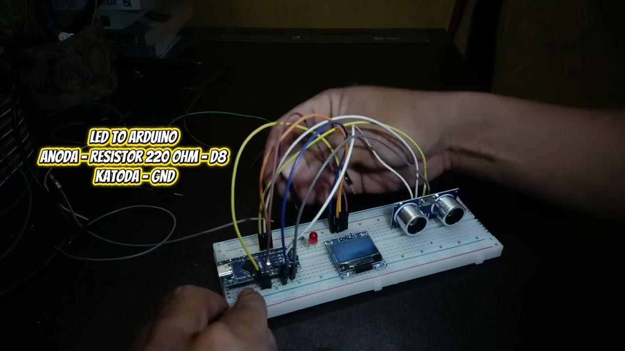 Smart Distance Meter with Arduino Nano + OLED