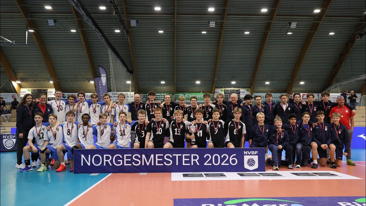 Set 1 bronsefinale norgesmesterskap regionlag 2026