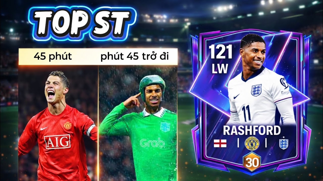 Toàn thắng đối thủ 50⭐️ cùng RASHFORD Flashback - Phiên bản nâng cấp| FCMOBILE